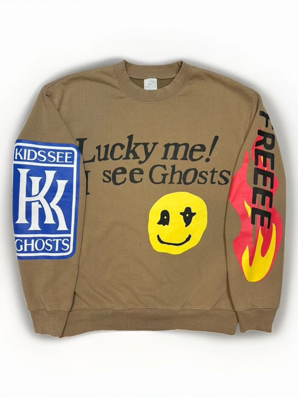 🌵👻 Authentic CPFM Kids See Ghosts Lucky Me Crewneck Kanye Kid Cudi Sweatshirt